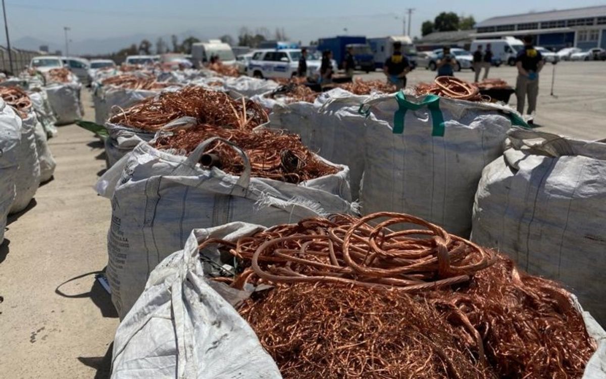 Senado aprueba proyecto para penalizar robo de cobre Senado aprueba proyecto para penalizar robo de cobre