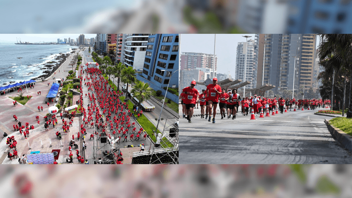 Éxito total en la Corrida Navideña Familiar de Antofagasta Éxito total en la Corrida Navideña Familiar de Antofagasta