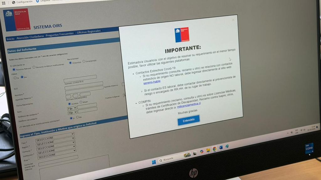 Sistema OIRS Sistema OIRS