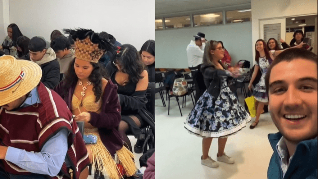 Clases con trajes típicos Clases con trajes típicos