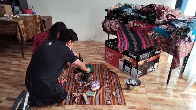 Taller textil Junaeb