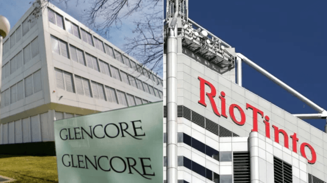 Glencore y Rio Tinto Glencore y Rio Tinto