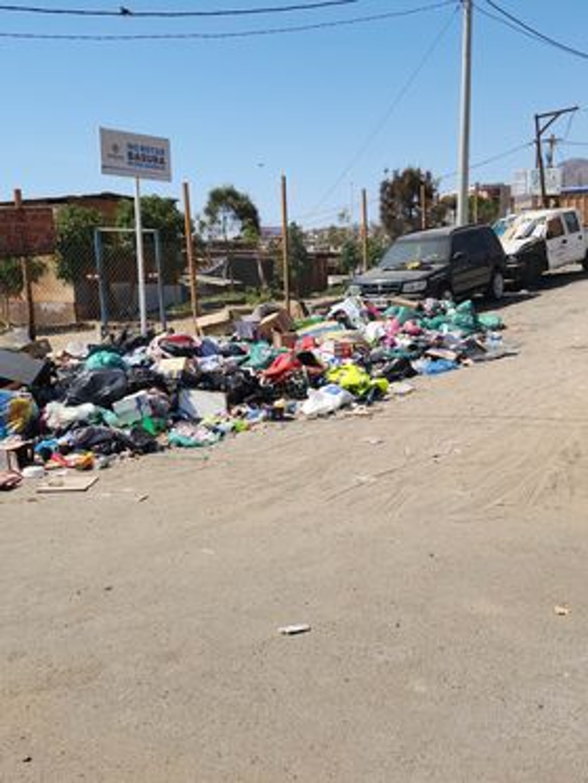 VIDEO | Denuncian aparición de microbasural en sector Los Arenales de ...