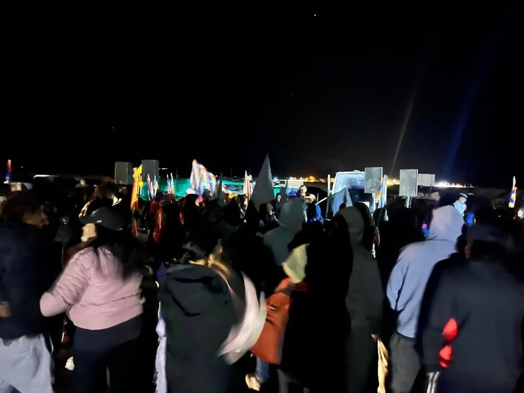 Manifestación Consejo de Pueblos Atacameño Manifestación Consejo de Pueblos Atacameño