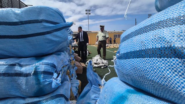 Toneladas drogas Carabineros Toneladas drogas Carabineros