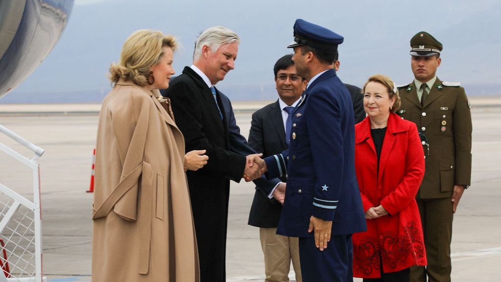 Visita Reyes de Bélgica Antofagasta