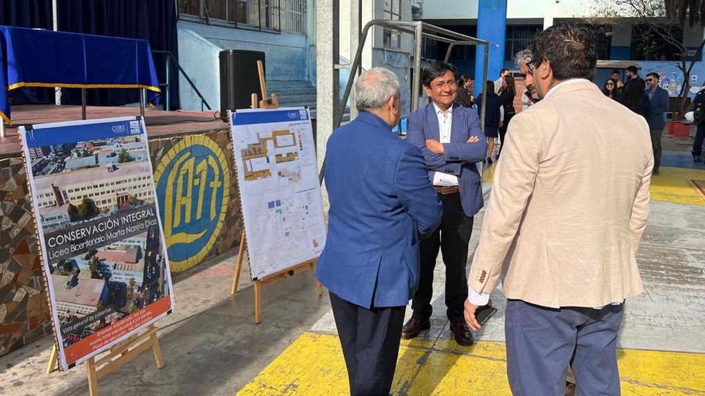 Liceo Marta Narea remodelación Liceo Marta Narea remodelación