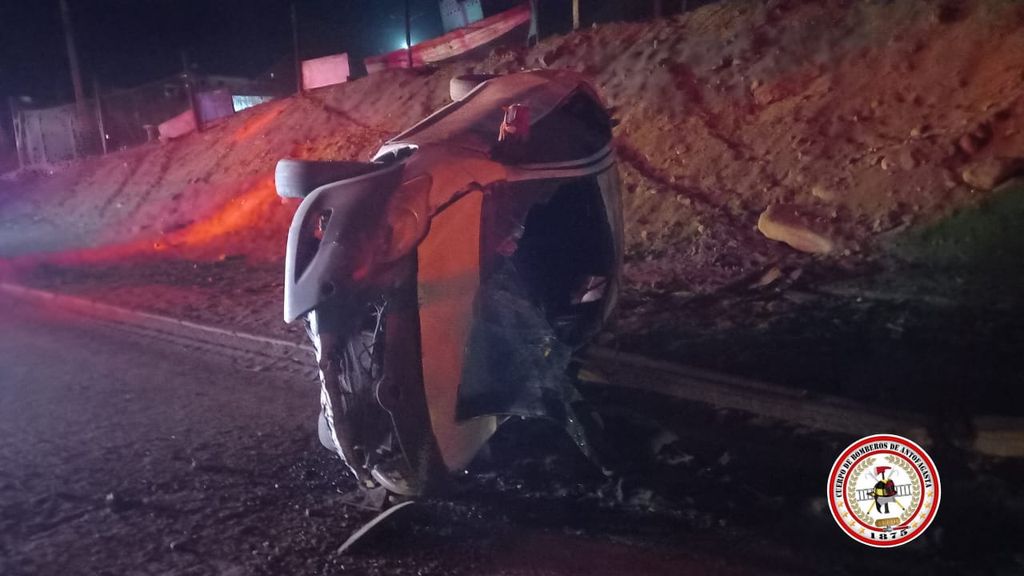 Accidente Camino a Playa Escondida Accidente Camino a Playa Escondida