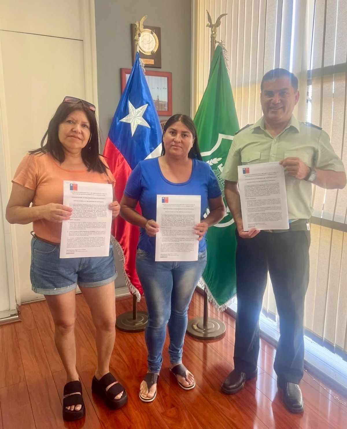 Gendarmería y vecinos unidos por la reinserción Gendarmería y vecinos unidos por la reinserción