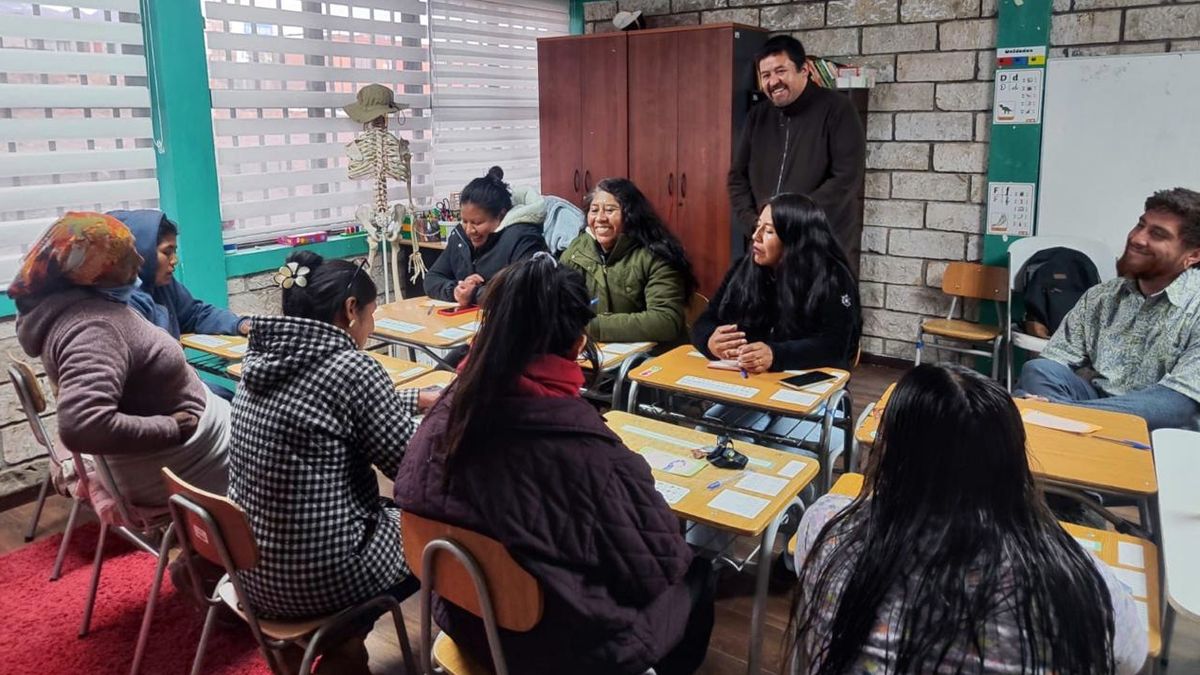 Taller de autocuidado Junaeb Calama para apoderadas de Talabre