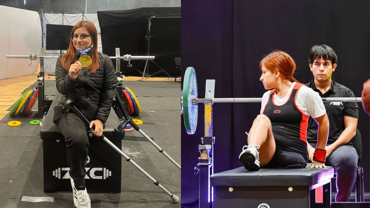 Helen Zuleta, Campeona Nacional en Para-Powerlifting Helen Zuleta, Campeona Nacional en Para-Powerlifting