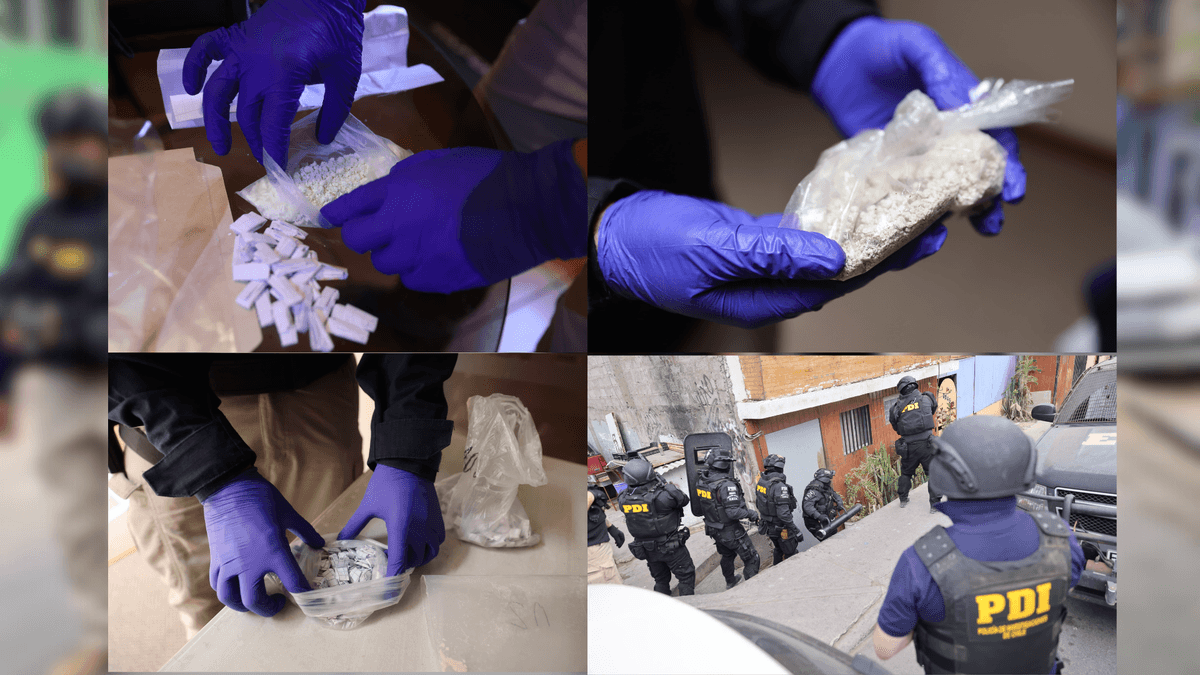 24 detenidos y millonaria incautación en desmantelamiento de red de microtráfico en Antofagasta 24 detenidos y millonaria incautación en desmantelamiento de red de microtráfico en Antofagasta