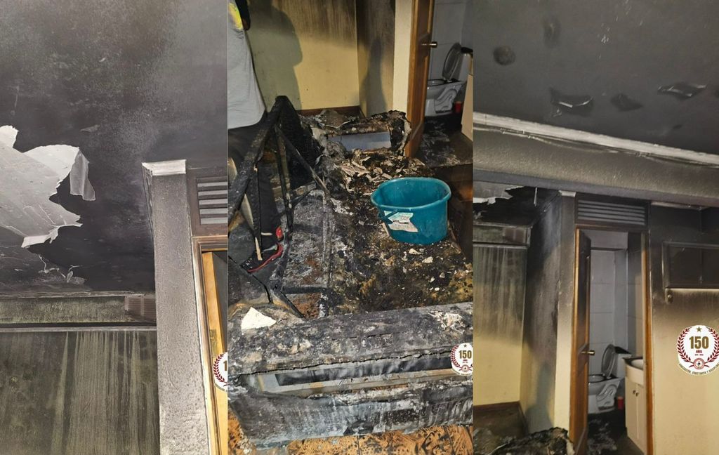 Incendio Hotel Gendarmería Incendio Hotel Gendarmería