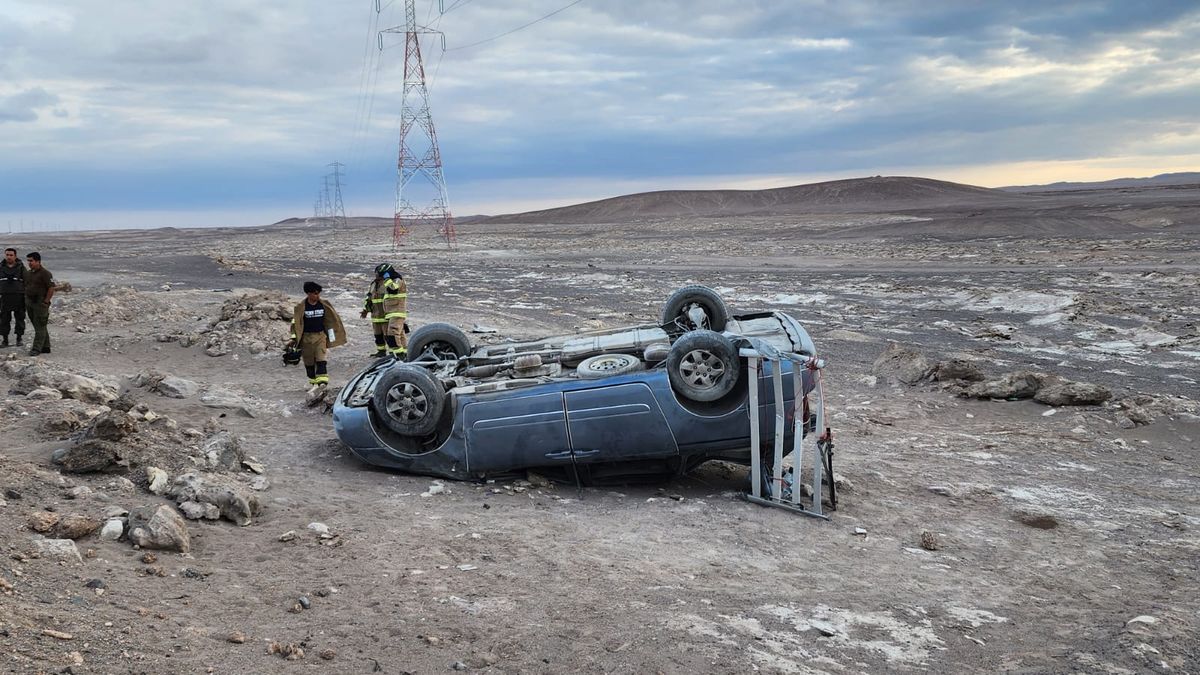 Accidente en María Elena deja heridos de diversa consideración Accidente en María Elena deja heridos de diversa consideración