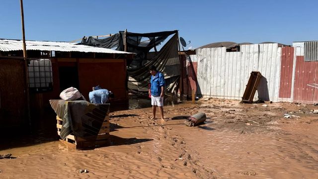 Inundaciones por lluvias Quebrada Quetena Inundaciones por lluvias Quebrada Quetena