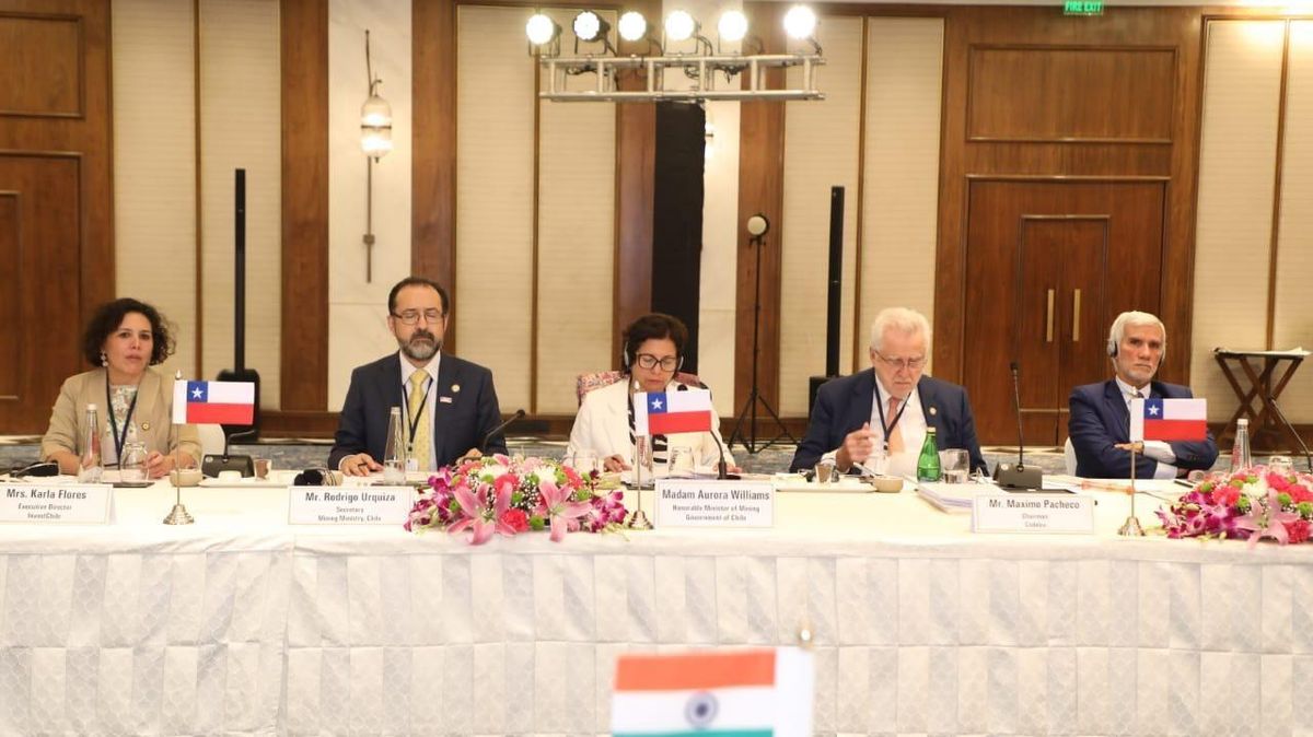 Chile e India fortalecen lazos en minería Chile e India fortalecen lazos en minería