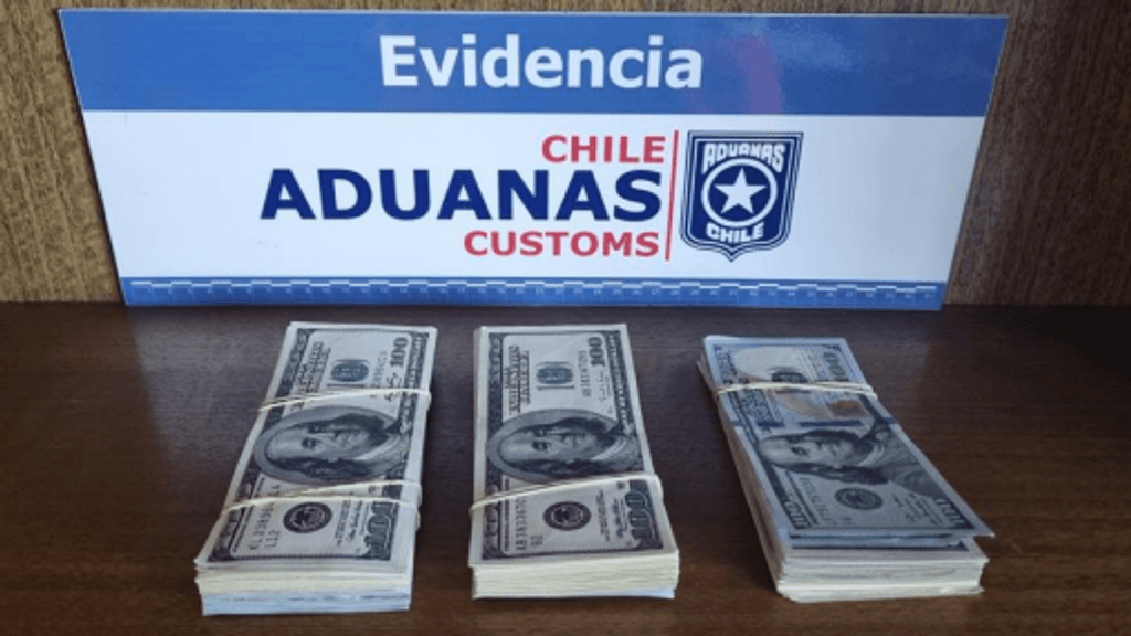 Dólares incautados Dólares incautados