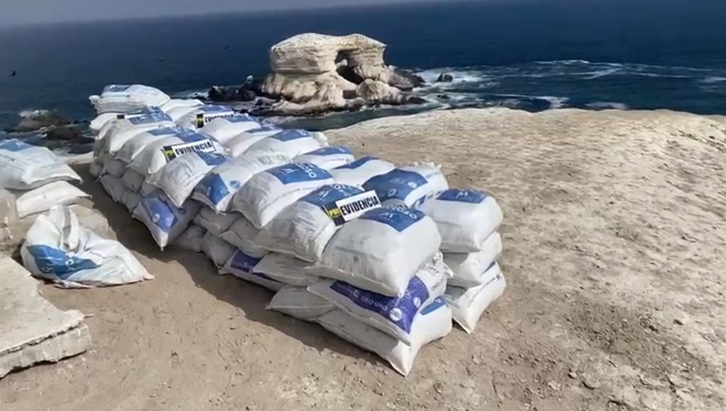 Decomiso Guano en La Portada Decomiso Guano en La Portada