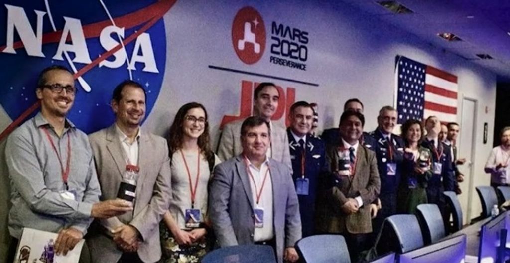 Ricardo Díaz en la NASA Ricardo Díaz en la NASA