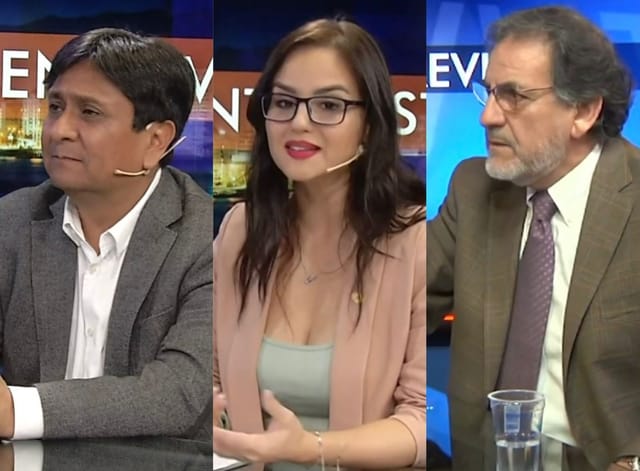 Ricardo Díaz - Katherine San Martín - Carlos Cantero