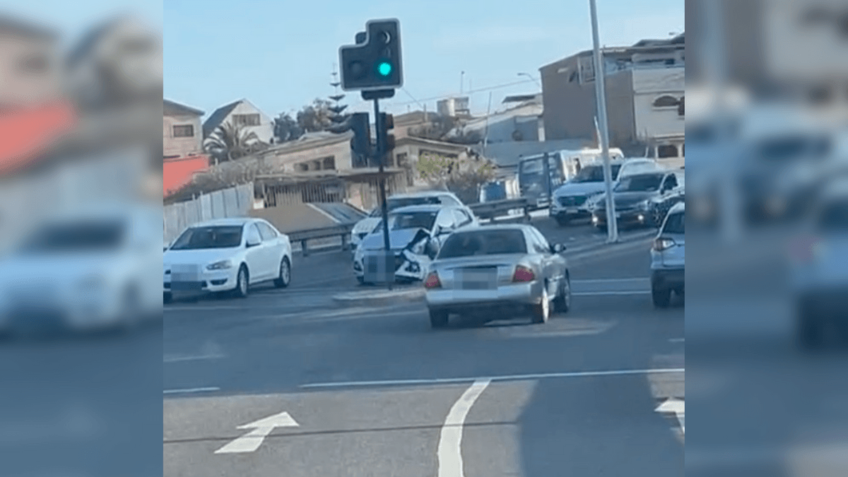 Accidente de tráfico en Avenida Argentina Accidente de tráfico en Avenida Argentina