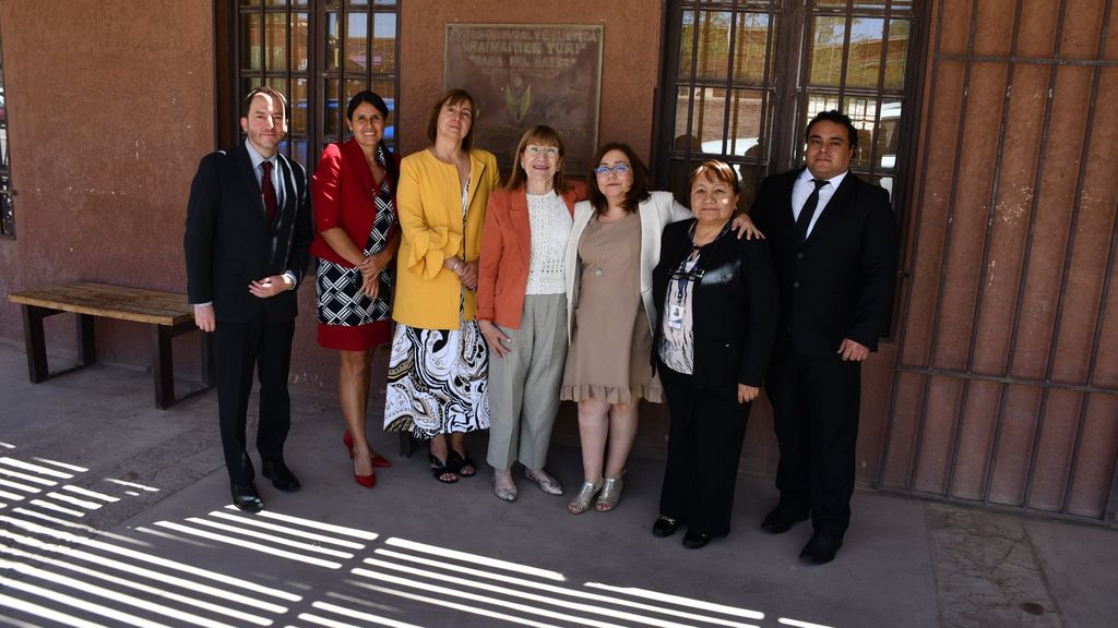 Visita ministra Corte Suprema Visita ministra Corte Suprema