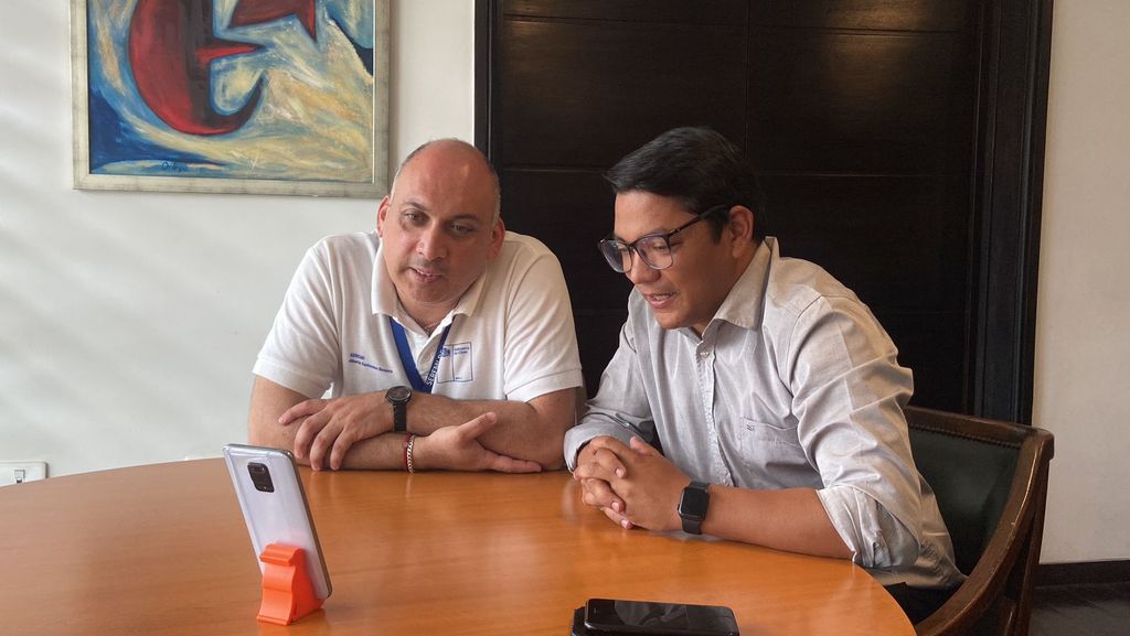 Seremi Alberto Santander y Delegado Miguel Ballesteros Seremi Alberto Santander y Delegado Miguel Ballesteros