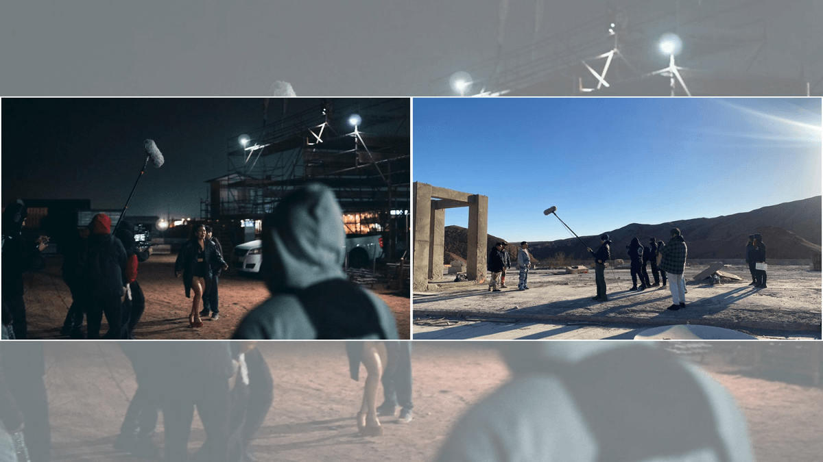 Corte de tránsito en Antofagasta por rodaje de película Corte de tránsito en Antofagasta por rodaje de película