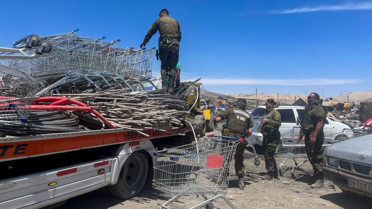 Desmantelan red de robo en Calama Desmantelan red de robo en Calama