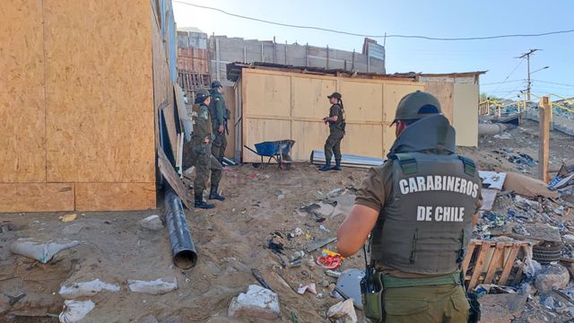 Detenidos toma Los Arenales Detenidos toma Los Arenales