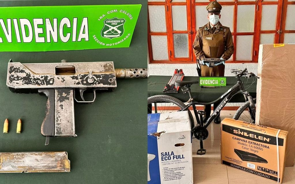 Detenido con Arma UZI Detenido con Arma UZI