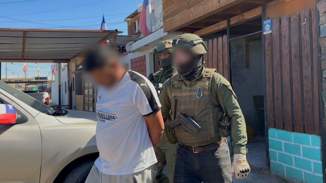 Detenido operativo Mejillones Detenido operativo Mejillones