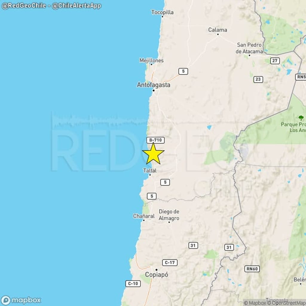 Sismo Taltal Sismo Taltal