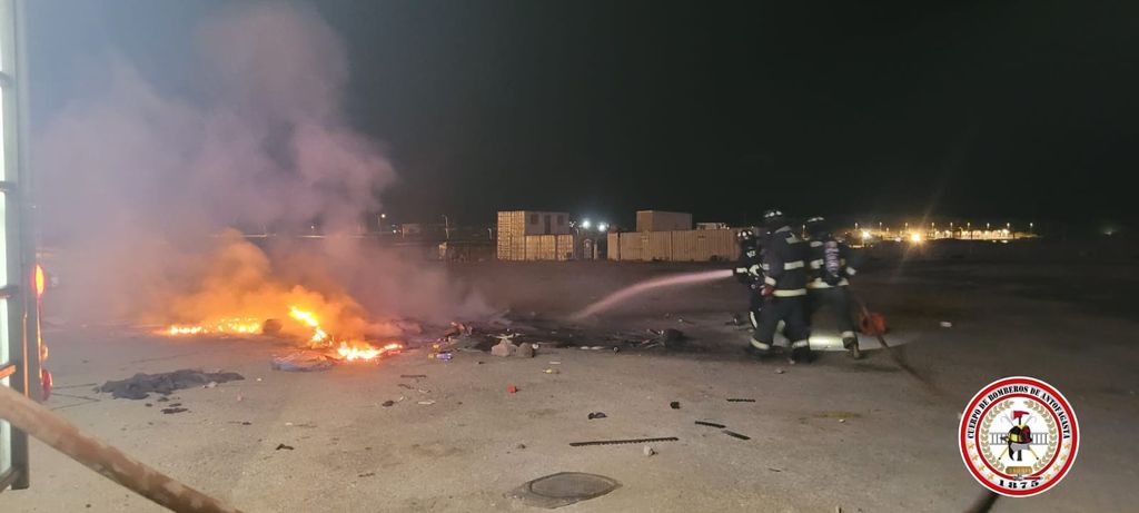 Incendio Carpa de Gitanos Incendio Carpa de Gitanos