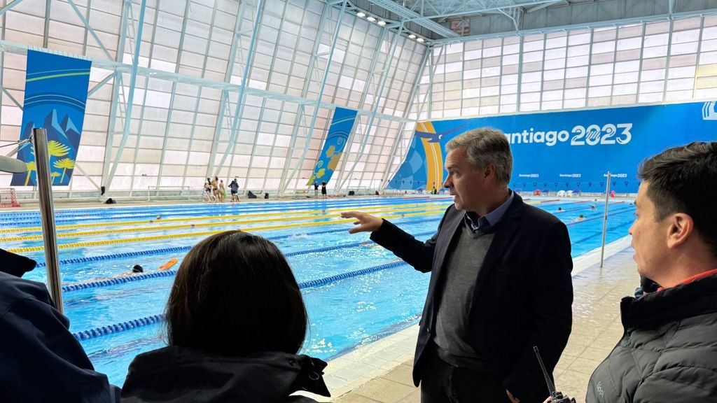 Visita Estadio Nacional alcalde Visita Estadio Nacional alcalde