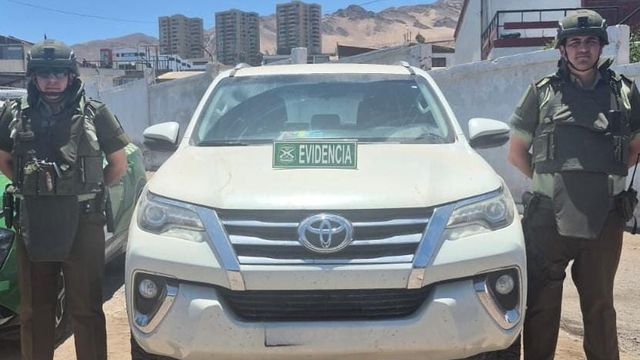 Automovil robado desde La Serena Automovil robado desde La Serena