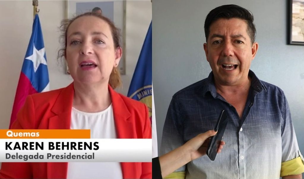 Delegada Presidencial Karen Behrens - Alcalde Jonathan Velásquez Delegada Presidencial Karen Behrens - Alcalde Jonathan Velásquez