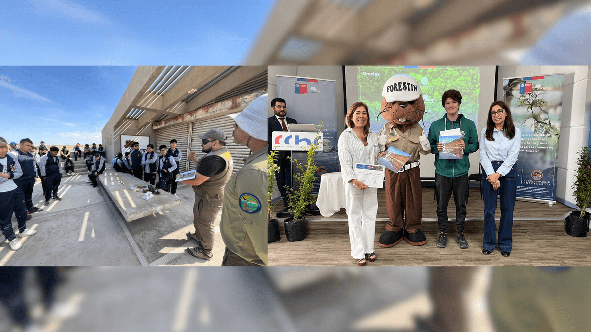 Conaf promueve educación ambiental en Antofagasta Conaf promueve educación ambiental en Antofagasta