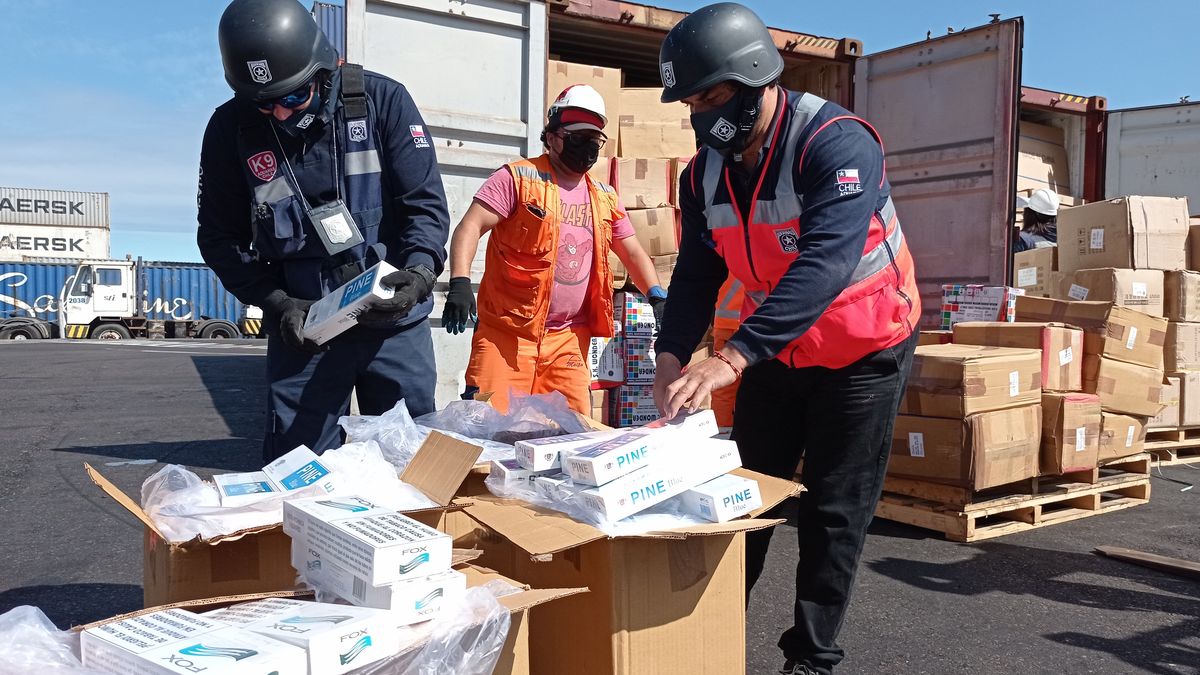 Aduanas de Chile incauta 25 millones de productos ilegales Aduanas de Chile incauta 25 millones de productos ilegales