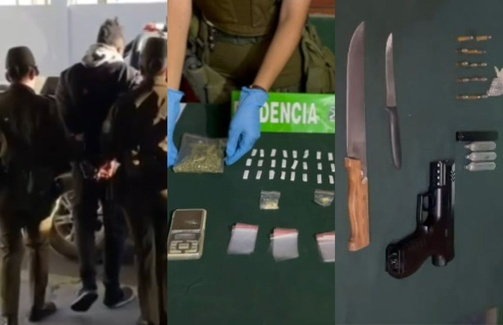 Detenido VIF y más delitos Detenido VIF y más delitos