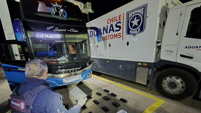 Bus droga Quillagua Bus droga Quillagua
