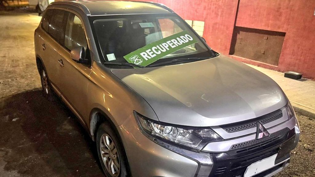 Vehículo recuperado Vehículo recuperado