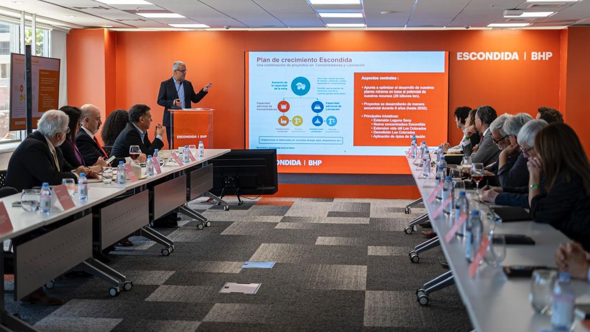 BHP revela plan de inversión de US$ 10,8 billones en Antofagasta BHP revela plan de inversión de US$ 10,8 billones en Antofagasta