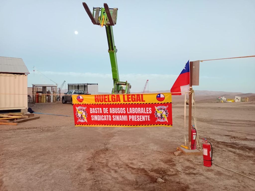 Huelga Sinami Cerro Armazones Huelga Sinami Cerro Armazones