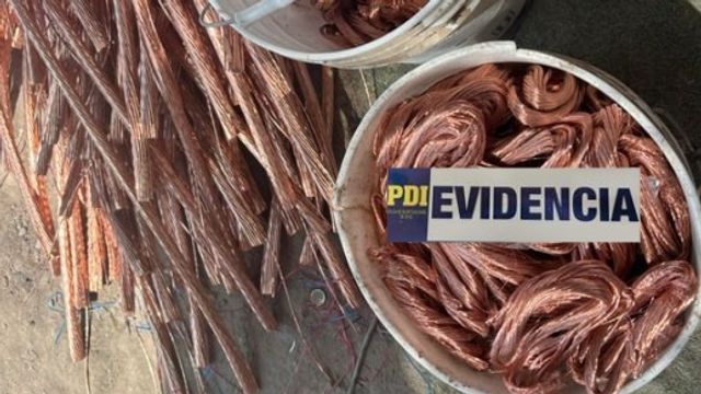 Robo de 4 toneladas de cable de cobre Robo de 4 toneladas de cable de cobre