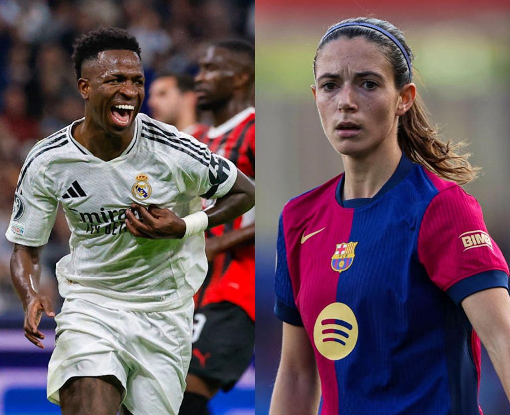 Vini Jr y Aitana Bonmatí Vini Jr y Aitana Bonmatí