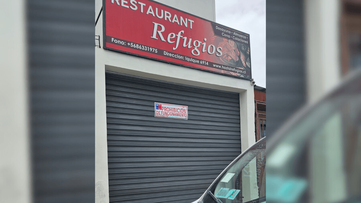Restaurante de calle Iquique clausurado por insalubridad Restaurante de calle Iquique clausurado por insalubridad