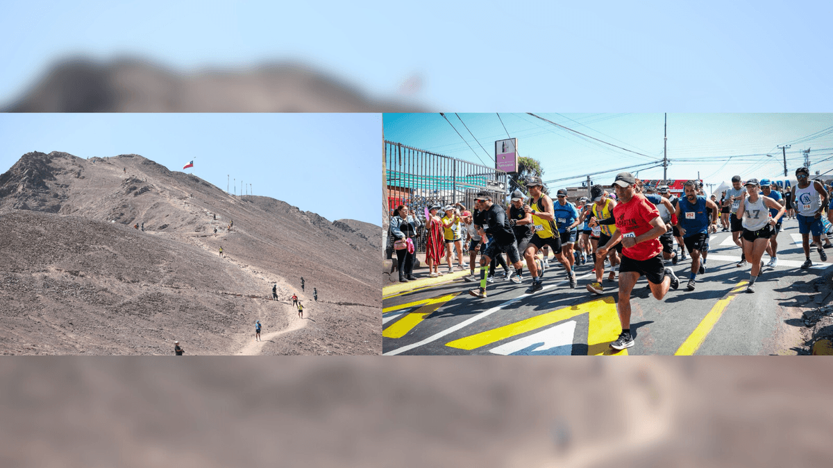 Antofagastinos conquistan el Cerro El Ancla Antofagastinos conquistan el Cerro El Ancla
