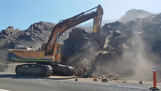 Trabajos ruta 1