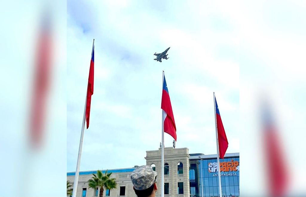 Sobrevuelo F-16 Sobrevuelo F-16